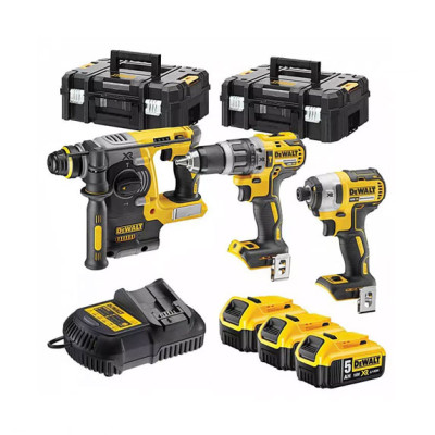 Купити Набір з трьох безщіткових інструментів DeWALT DCK368P3T. Офіційний магазин Dewalt Україна. Фірмовий інструмент та обладнання DeWALT, STANLEY, BLACK+DECKER, BOSTITCH