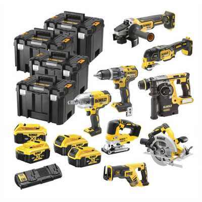 Купить Набор из восьми инструментов аккумуляторных DeWALT DCK865P4T. Официальный магазин Dewalt Украина. Фирменный инструмент и оборудовние DeWALT, STANLEY, BLACK+DECKER, BOSTITCH