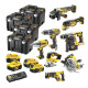 Купить Набор из восьми инструментов аккумуляторных DeWALT DCK865P4T. Официальный магазин Dewalt Украина. Фирменный инструмент и оборудовние DeWALT, STANLEY, BLACK+DECKER, BOSTITCH