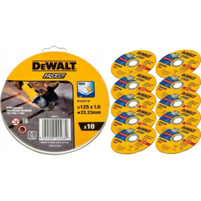 Купить Набор кругов отрезных HIGH PERFORMANCE DeWALT DT43972. Официальный магазин Dewalt Украина. Фирменный инструмент и оборудовние DeWALT, STANLEY, BLACK+DECKER, BOSTITCH
