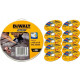 Купить Набор кругов отрезных HIGH PERFORMANCE DeWALT DT43972. Официальный магазин Dewalt Украина. Фирменный инструмент и оборудовние DeWALT, STANLEY, BLACK+DECKER, BOSTITCH