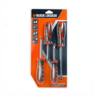 Купити Набір викруток 4 шт BLACK+DECKER BDHT0-66429. Офіційний магазин Dewalt Україна. Фірмовий інструмент та обладнання DeWALT, STANLEY, BLACK+DECKER, BOSTITCH