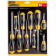 Купить Набор отверток CushionGrip, 10 штук STANLEY 5-64-977. Официальный магазин Dewalt Украина. Фирменный инструмент и оборудовние DeWALT, STANLEY, BLACK+DECKER, BOSTITCH