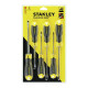 Купити Набір викруток CushionGrip, 6 штук STANLEY 0-65-007. Офіційний магазин Dewalt Україна. Фірмовий інструмент та обладнання DeWALT, STANLEY, BLACK+DECKER, BOSTITCH