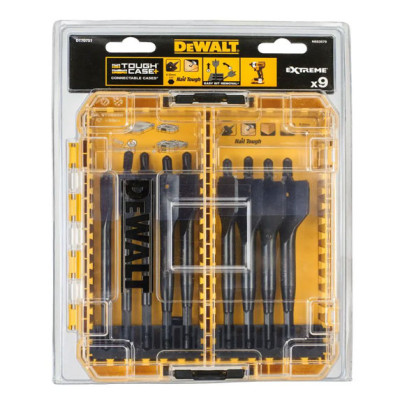 Купити Набір перових свердел DeWALT DT70751. Офіційний магазин Dewalt Україна. Фірмовий інструмент та обладнання DeWALT, STANLEY, BLACK+DECKER, BOSTITCH
