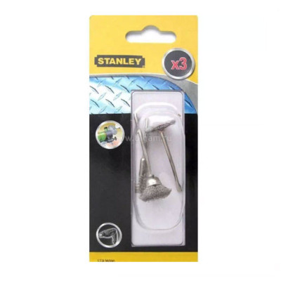 Купити Набір сталевих щіток STANLEY STA36090. Офіційний магазин Dewalt Україна. Фірмовий інструмент та обладнання DeWALT, STANLEY, BLACK+DECKER, BOSTITCH