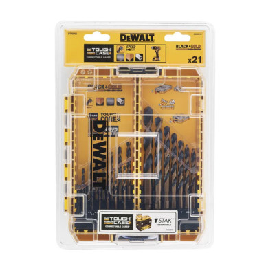 Купити Набір свердел по металу DeWALT DT70755. Офіційний магазин Dewalt Україна. Фірмовий інструмент та обладнання DeWALT, STANLEY, BLACK+DECKER, BOSTITCH