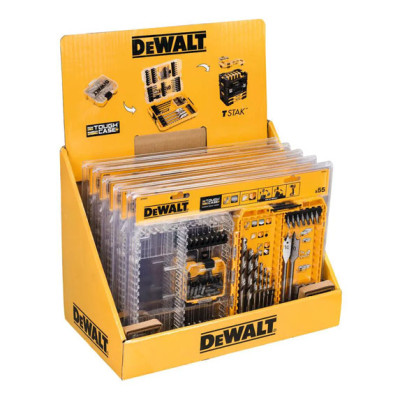 Купити Набір універсальний DeWALT DT70757. Офіційний магазин Dewalt Україна. Фірмовий інструмент та обладнання DeWALT, STANLEY, BLACK+DECKER, BOSTITCH