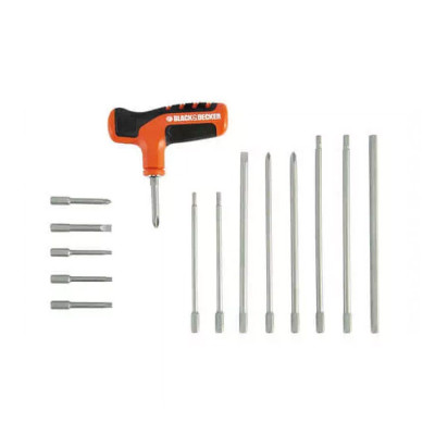 Купить Набор вставок из 20-ти предметов BLACK+DECKER BDHT0-71627. Официальный магазин Dewalt Украина. Фирменный инструмент и оборудовние DeWALT, STANLEY, BLACK+DECKER, BOSTITCH
