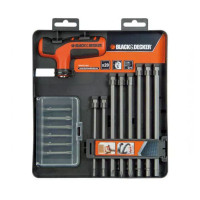 Купить Набор вставок из 20-ти предметов BLACK+DECKER BDHT0-71627. Официальный магазин Dewalt Украина. Фирменный инструмент и оборудовние DeWALT, STANLEY, BLACK+DECKER, BOSTITCH