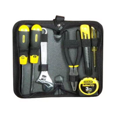 Купить Набор Zipper Wallet из семи инструментов STANLEY 1-90-596. Официальный магазин Dewalt Украина. Фирменный инструмент и оборудовние DeWALT, STANLEY, BLACK+DECKER, BOSTITCH