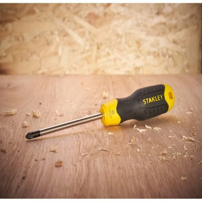 Купить Отвертка Cushion Grip под шлиц Ph1 с длиной жала 150 мм STANLEY 0-64-933. Официальный магазин Dewalt Украина. Фирменный инструмент и оборудовние DeWALT, STANLEY, BLACK+DECKER, BOSTITCH