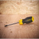 Купить Отвертка Cushion Grip под шлиц Pz3 с длиной жала 150 мм STANLEY 0-64-976. Официальный магазин Dewalt Украина. Фирменный инструмент и оборудовние DeWALT, STANLEY, BLACK+DECKER, BOSTITCH
