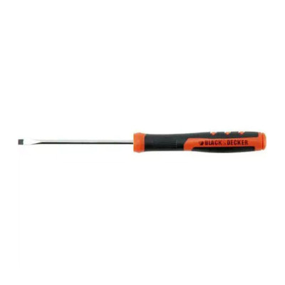 Купить Отвёртка под прямой шлиц SL3 мм длиной 75 мм BLACK+DECKER BDHT0-66488. Официальный магазин Dewalt Украина. Фирменный инструмент и оборудовние DeWALT, STANLEY, BLACK+DECKER, BOSTITCH
