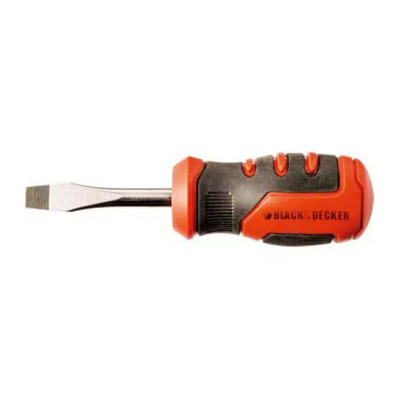 Купити Викрутка під прямий шліц SL6.5 мм укорочена довжиною 45 мм BLACK+DECKER BDHT0-66487. Офіційний магазин Dewalt Україна. Фірмовий інструмент та обладнання DeWALT, STANLEY, BLACK+DECKER, BOSTITCH