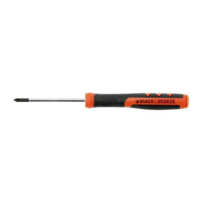 Купить Отвёртка под шлиц Ph0 х 60 мм BLACK+DECKER BDHT0-66493. Официальный магазин Dewalt Украина. Фирменный инструмент и оборудовние DeWALT, STANLEY, BLACK+DECKER, BOSTITCH
