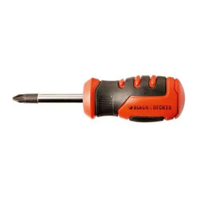 Купить Отвёртка под шлиц Pz2 х 45 мм укороченная BLACK+DECKER BDHT0-66494. Официальный магазин Dewalt Украина. Фирменный инструмент и оборудовние DeWALT, STANLEY, BLACK+DECKER, BOSTITCH