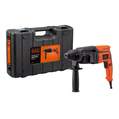 Купити Перфоратор мережевий SDS-Plus BLACK+DECKER BDHR26K. Офіційний магазин Dewalt Україна. Фірмовий інструмент та обладнання DeWALT, STANLEY, BLACK+DECKER, BOSTITCH