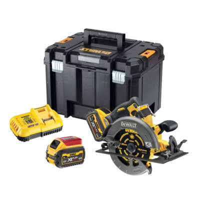 Купити Пила дискова акумуляторна DeWALT DCS578T2. Офіційний магазин Dewalt Україна. Фірмовий інструмент та обладнання DeWALT, STANLEY, BLACK+DECKER, BOSTITCH