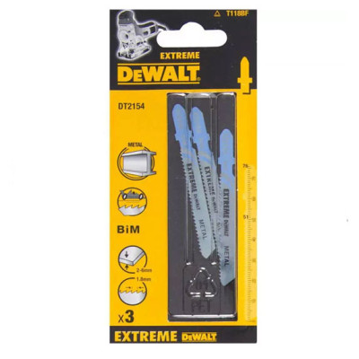 Купити Полотно пильне для металу DeWALT DT2154. Офіційний магазин Dewalt Україна. Фірмовий інструмент та обладнання DeWALT, STANLEY, BLACK+DECKER, BOSTITCH