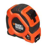 Купити Вимірювальна рулетка 8 метрів BLACK+DECKER BDHT0-30095. Офіційний магазин Dewalt Україна. Фірмовий інструмент та обладнання DeWALT, STANLEY, BLACK+DECKER, BOSTITCH
