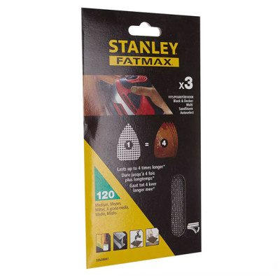 Купити Сітка шліфувальна STANLEY STA39097. Офіційний магазин Dewalt Україна. Фірмовий інструмент та обладнання DeWALT, STANLEY, BLACK+DECKER, BOSTITCH