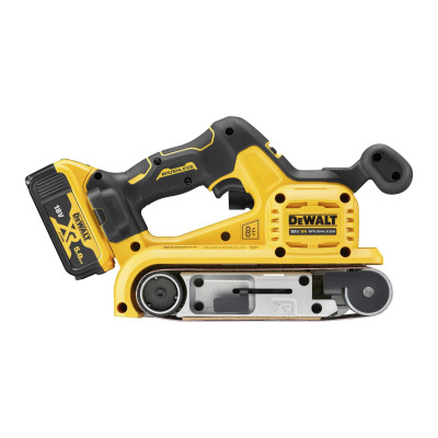 Купити Шліфмашина стрічкова акумуляторна безщіткова DeWALT DCW220P2. Офіційний магазин Dewalt Україна. Фірмовий інструмент та обладнання DeWALT, STANLEY, BLACK+DECKER, BOSTITCH