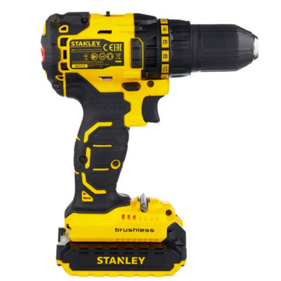 Купити Дриль-шуруповерт безщітковий STANLEY SBD20D2K. Офіційний магазин Dewalt Україна. Фірмовий інструмент та обладнання DeWALT, STANLEY, BLACK+DECKER, BOSTITCH
