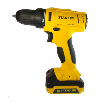 Купити Дриль-шуруповерт акумуляторний STANLEY SCD121S2K. Офіційний магазин Dewalt Україна. Фірмовий інструмент та обладнання DeWALT, STANLEY, BLACK+DECKER, BOSTITCH