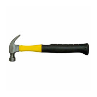 Купить Молоток Yellow Fibreglass Curve Claw с весом головки 200 г, с загнутым гвоздодёром. STANLEY 1-51-112. Официальный магазин Dewalt Украина. Фирменный инструмент и оборудовние DeWALT, STANLEY, BLACK+DECKER, BOSTITCH
