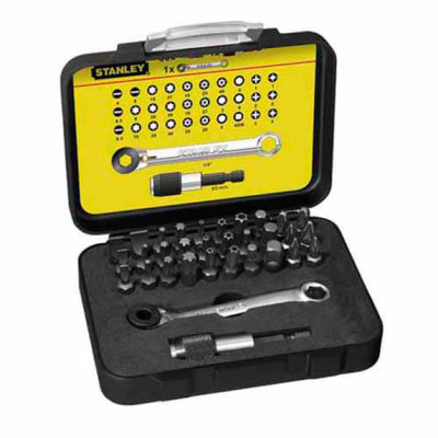 Купить Набор бит STANLEY 1-13-905. Официальный магазин Dewalt Украина. Фирменный инструмент и оборудовние DeWALT, STANLEY, BLACK+DECKER, BOSTITCH