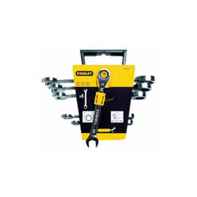 Купить Набор из шести комбинированных ключей с трещоткой MaxiDrive Plus STANLEY 4-89-907. Официальный магазин Dewalt Украина. Фирменный инструмент и оборудовние DeWALT, STANLEY, BLACK+DECKER, BOSTITCH