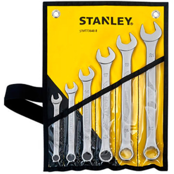 Купить Набор из шести комбинированных ключей MaxiDrive STANLEY STMT73648-8. Официальный магазин Dewalt Украина. Фирменный инструмент и оборудовние DeWALT, STANLEY, BLACK+DECKER, BOSTITCH