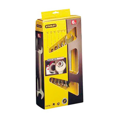 Купити Набір із шести ріжкових ключів MaxiDrive Plus STANLEY 4-87-051. Офіційний магазин Dewalt Україна. Фірмовий інструмент та обладнання DeWALT, STANLEY, BLACK+DECKER, BOSTITCH