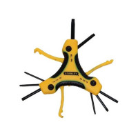 Купить Набор из восьми ключей торкс Triangle STANLEY 0-95-961. Официальный магазин Dewalt Украина. Фирменный инструмент и оборудовние DeWALT, STANLEY, BLACK+DECKER, BOSTITCH