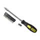 Купить Отвёртка - набор 10 Way Flexible с гибким стержнем и сменными битами STANLEY 0-62-508. Официальный магазин Dewalt Украина. Фирменный инструмент и оборудовние DeWALT, STANLEY, BLACK+DECKER, BOSTITCH