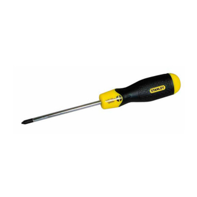 Купить Отвертка Cushion Grip под шлиц Ph1 с длиной жала 75 мм STANLEY 0-64-932. Официальный магазин Dewalt Украина. Фирменный инструмент и оборудовние DeWALT, STANLEY, BLACK+DECKER, BOSTITCH