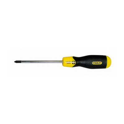 Купити Викрутка Cushion Grip під шліць Pz1 з довжиною жала 75 мм STANLEY 0-64-955. Офіційний магазин Dewalt Україна. Фірмовий інструмент та обладнання DeWALT, STANLEY, BLACK+DECKER, BOSTITCH