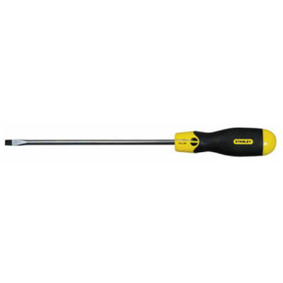 Купить Отвертка Cushion Grip длиной 75 мм с параллельным жалом под шлиц SL 2.5 STANLEY 1-64-923. Официальный магазин Dewalt Украина. Фирменный инструмент и оборудовние DeWALT, STANLEY, BLACK+DECKER, BOSTITCH