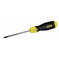 Купить Отвертка Cushion Grip под шлиц Ph0 с длиной жала 60 мм STANLEY 1-64-930. Официальный магазин Dewalt Украина. Фирменный инструмент и оборудовние DeWALT, STANLEY, BLACK+DECKER, BOSTITCH