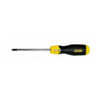 Купити Викрутка Cushion Grip під шліць Ph2 із довжиною жала 100 мм STANLEY 1-64-940. Офіційний магазин Dewalt Україна. Фірмовий інструмент та обладнання DeWALT, STANLEY, BLACK+DECKER, BOSTITCH