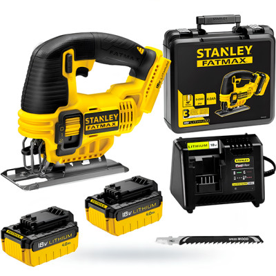 Купити Пила лобзикова акумуляторна STANLEY FMC650M2. Офіційний магазин Dewalt Україна. Фірмовий інструмент та обладнання DeWALT, STANLEY, BLACK+DECKER, BOSTITCH