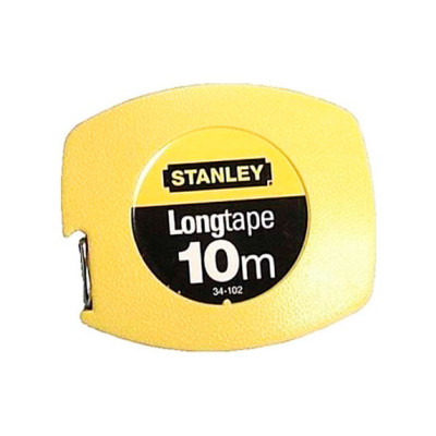 Купить Рулетка измерительная Longtape длиной 10 м, шириной 9.5 мм, в пластмассовом корпусе STANLEY 0-34-102. Официальный магазин Dewalt Украина. Фирменный инструмент и оборудовние DeWALT, STANLEY, BLACK+DECKER, BOSTITCH