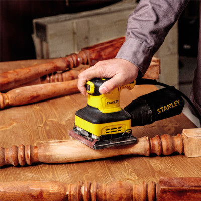 Купити Шліфмашина вібраційна мережева STANLEY SS24. Офіційний магазин Dewalt Україна. Фірмовий інструмент та обладнання DeWALT, STANLEY, BLACK+DECKER, BOSTITCH
