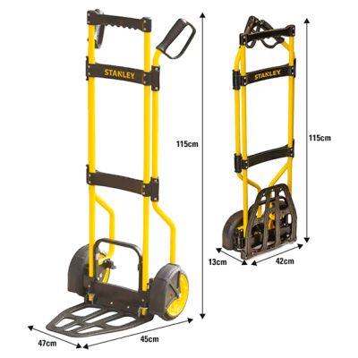 Купить Тележка грузовая складная STANLEY SXWT-FT591. Официальный магазин Dewalt Украина. Фирменный инструмент и оборудовние DeWALT, STANLEY, BLACK+DECKER, BOSTITCH