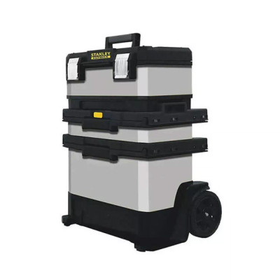 Купить Ящик FatMax® Rolling Workshop, размеры 568x893x389 мм, с колесами STANLEY FMST1-75506. Официальный магазин Dewalt Украина. Фирменный инструмент и оборудовние DeWALT, STANLEY, BLACK+DECKER, BOSTITCH