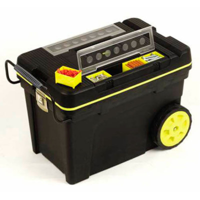 Купить Ящик Pro Mobile Tool Chest, размеры 610х375х420 мм, с колесами STANLEY 1-92-904. Официальный магазин Dewalt Украина. Фирменный инструмент и оборудовние DeWALT, STANLEY, BLACK+DECKER, BOSTITCH