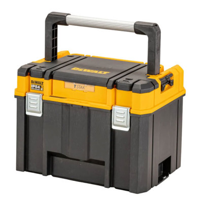 Купити Ящик з органайзером TSTAK 2.0 DeWALT DWST83343-1. Офіційний магазин Dewalt Україна. Фірмовий інструмент та обладнання DeWALT, STANLEY, BLACK+DECKER, BOSTITCH