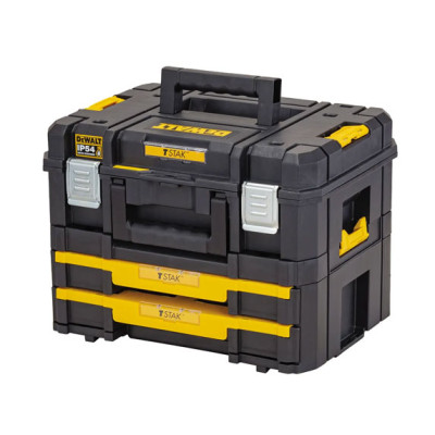 Купити Ящик з висувними секціями TSTAK 2.0 DeWALT DWST83395-1. Офіційний магазин Dewalt Україна. Фірмовий інструмент та обладнання DeWALT, STANLEY, BLACK+DECKER, BOSTITCH