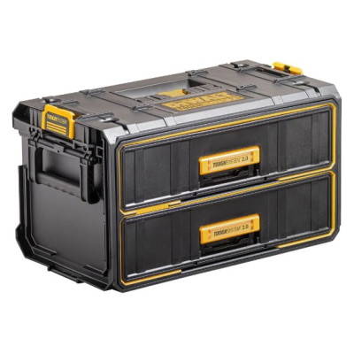Купить Ящик TOUGHSYSTEM 2.0 DeWALT DWST83529-1. Официальный магазин Dewalt Украина. Фирменный инструмент и оборудовние DeWALT, STANLEY, BLACK+DECKER, BOSTITCH